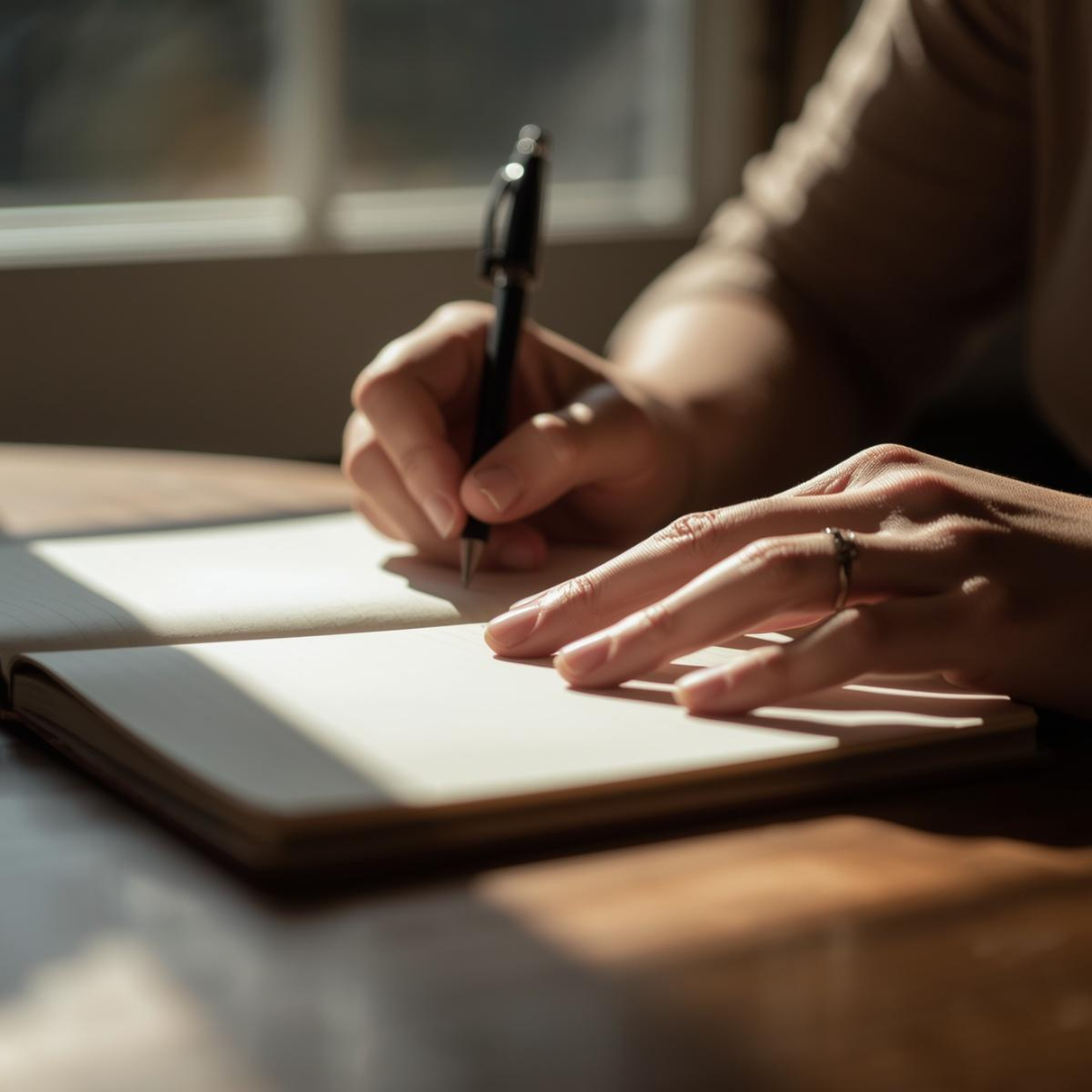 a close up writing experience